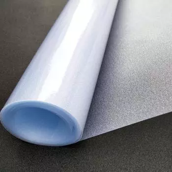 Чистая матовая оконная пленка, солнцезащитная самоклеящаяся оконная пленка, непрозрачная виниловая матовая стеклянная пленка для ванной комнаты и офиса 30x100 cm