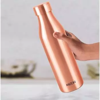 Чистая медь, бутылка для воды без BPA, герметичная, бутылка для офиса, повышает иммунитет, поддерживает здоровье пищеварительной системы и печени, вдохновлена аюрведой медный