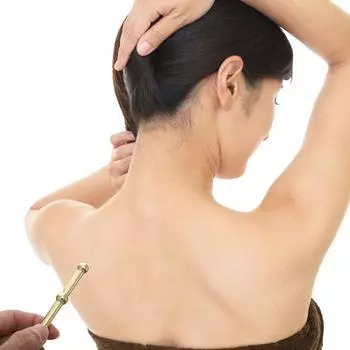 Чистая медная акупрессурная ручка, акупунктурный массажер для ушей, улучшение зрения, акупунктурный массажер для меридианов