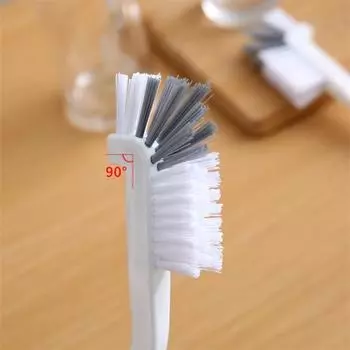 Чистая узкая щетка для чистки пластиковых бутылок с длинной ручкой, стеклянная трубка для чистки кастрюли, щетка для миски, инструменты для домашней кухни onesize