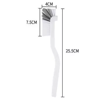 Чистая узкая щетка с длинной ручкой для аквариума, крышка от бутылки с молоком, стеклянная трубка, щетка для чистки