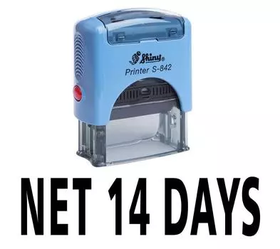 ЧИСТАЯ 7 ДНЕЙ собственная печать офиса резиновой печати краской стационарная изготовленная на заказ сияющая печать Impression Area 14 mm x 38 mm чёрный