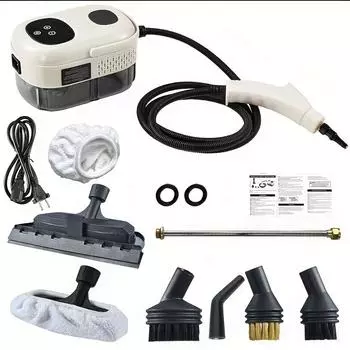 Чистка автомобиля Чистка мебели Новый 40,58 унций Высокотемпературный и Высоконапорный Пароочиститель Бытовая Маленькая Кухня Кондиционер Стиральная Машина European plug зелёный