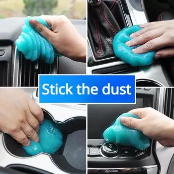 Чистка автомобиля, мягкая резиновая чистящая грязь для выхода воздуха, бытовой очиститель клавиатуры, чистящие средства для зазоров Canned 160g