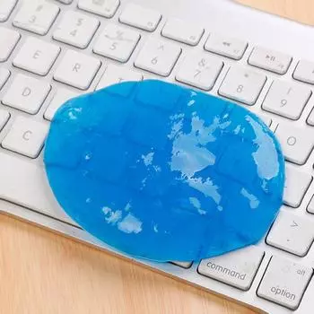 Чистка клавиатуры ноутбука Грязь Мертвый угол Удаление пыли Клей Салон автомобиля Воздуховод Удаление пыли Клей Чистый Мягкий клей