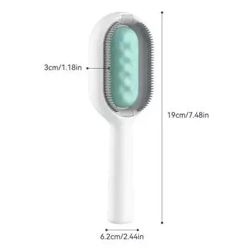 Чистка Удаление волос Массаж Чистка домашних животных Расчесывание Расчесывание кошек Плавающая щетка для волос Устройство для прилипания волос Универсальное для кошек и собак