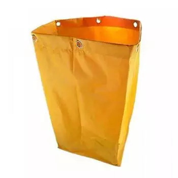 Чистка Утолщенный Сменный Тележка Мешок Отель Прачечная Уборка Домашний Мусор Держатель жёлтый