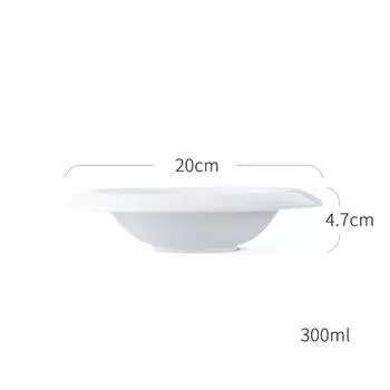 Чисто белая западная обеденная тарелка тарелка для пасты керамический диск домашняя тарелка ресторанная десертная тарелка креативная плоская тарелка для закусок