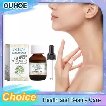 Чистое масло Cyperus Rotundus для удаления волос, уменьшения покраснений, подмышек, ног, рук, тела, ингибитора роста волос, восстановления, красоты, ухода за кожей 1set boxed