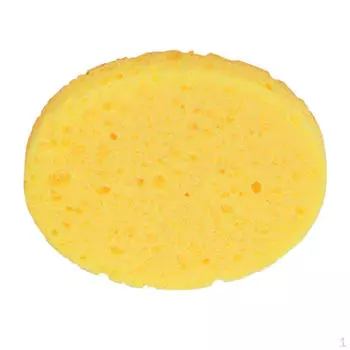 Чистящая губка косметическая синий