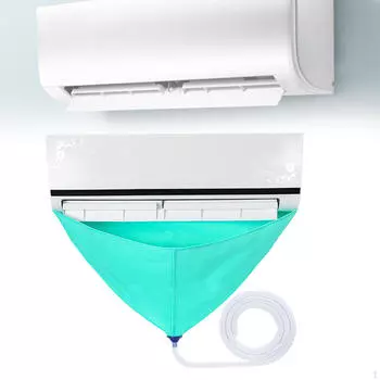 Чистящая крышка, сервисная сумка для мойки кондиционера с водопроводной трубкой для