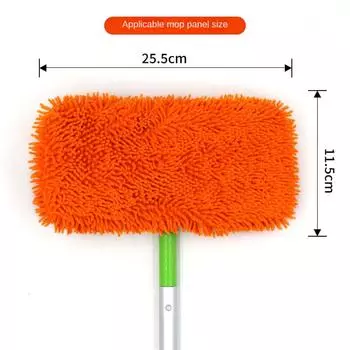Чистящая накладка для швабры, волокно, простая установка, большая площадь очистки, сильное впитывание воды, прочные чистящие средства для ванной комнаты, 4 типа