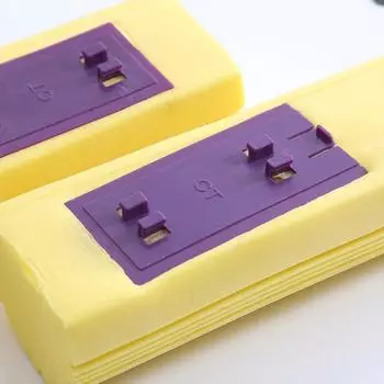 Чистящая насадка для чистки пола, сменная насадка для резиновой швабры из ПВА, домашняя насадка для чистки пола жёлтый