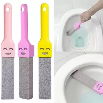 Чистящая палочка из пемзы, чистящий камень для туалета, натуральный камень из пемзы, щетка для туалета, быстрая очистка, легко подвешивается, щетка для чистки туалета фиолетовый