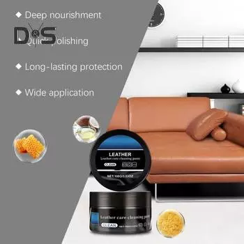 Чистящая паста для ухода за искусственной кожей, водонепроницаемая защита салона автомобиля, восстановление, глубокая очистка искусственной кожи A