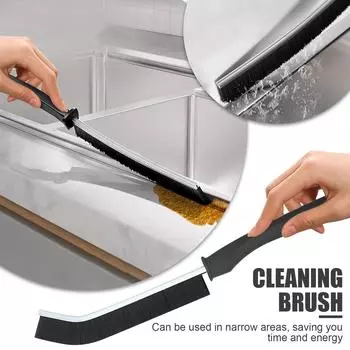 Чистящая щетка, многофункциональная щетка, щетка для чистки щелей One Size чёрный