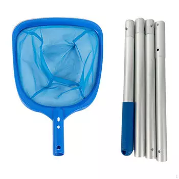 Чистящая сетка 4 полировка редуцируемый свет бассейн для ловца листьев устойчивая дверь Single Pole 40 cm