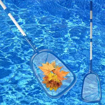 Чистящая сетка для бассейна 120 см, телескопическая грабли для бассейна, профессиональные чистящие средства для бассейнов, спа, прудов, аквариумов, новые