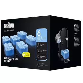 Чистящая жидкость для электробритвы Costco Braun 6 шт.
