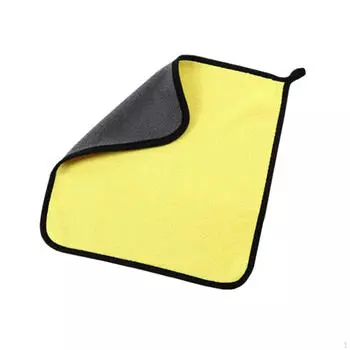 Чистящее полотенце для сушки автодетейлинга, бытовой техники для внедорожников 250x250x8mm_Gray Blue