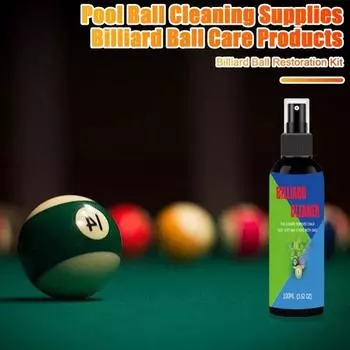 Чистящее средство для бильярдных шаров в спрее Компактный портативный Простой в использовании Широкое применение для бильярдных шаров