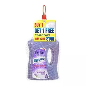 Чистящее средство для пола Sri Sri Tattva Ujjiyara Lavender Fresh - Длительная свежесть, 500 мл (Купить 1 Получить 1)