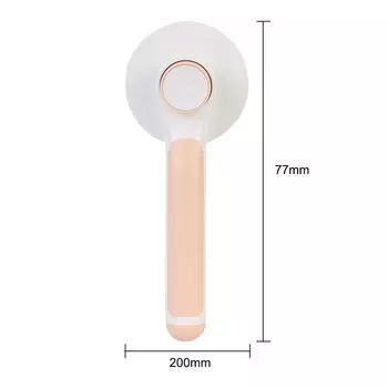 Чистящее средство для шерсти кошек Расческа для домашних животных Аксессуары для домашних животных Пластиковые чистящие и косметические средства Щетка для самоочистки розовый