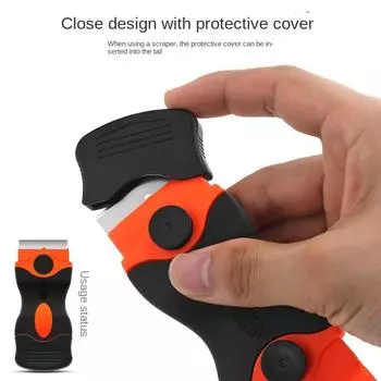 Чистящее средство для стекла Бытовой инструмент для мытья окон Клей Скребок для удаления льда Чистка стекол Автомобильная пленка Ракель Средство для герметизации Кухонные принадлежности