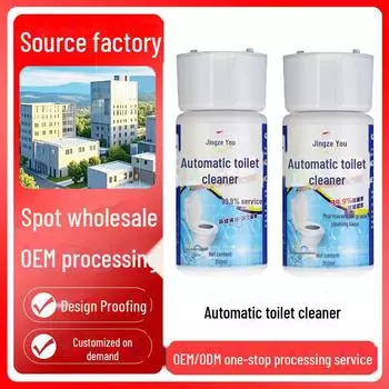 Чистящее средство для туалета Blue Bubble: Автоматическое дезодорирование и удаление накипи с помощью ароматизатора, удаление пятен и запахов.