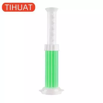 Чистящее средство для туалета Цветочный гель Эффективный ароматизированный дезодорант Дезинфекция Автоматический Длительный аромат Удаление грязи в ванной Комнате Чистящие инструменты зелёный