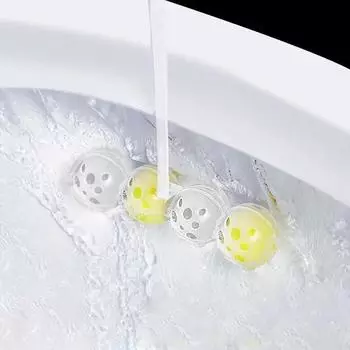 Чистящее средство для туалета, подвесные шарики, 16 шариков, сильный аромат лимона и сосны, освежитель воздуха для туалета, ароматический дезодорант для чистки Lavender