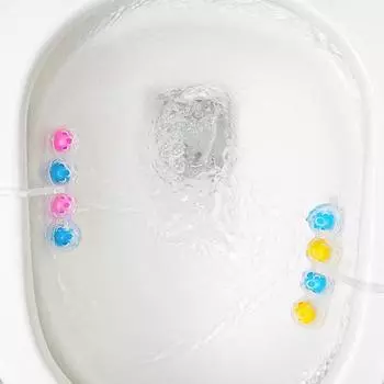 Чистящее средство для туалета, шарики для унитаза, висящие с 4 ароматами, моча, грязь, дезодорант Blue Bubble, чистящие принадлежности для ванной комнаты