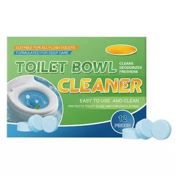 Чистящее средство для унитаза Очистка унитаза Сильное удаление накипи и запаха Глазурь и поддержание чистоты унитаза One Size белый