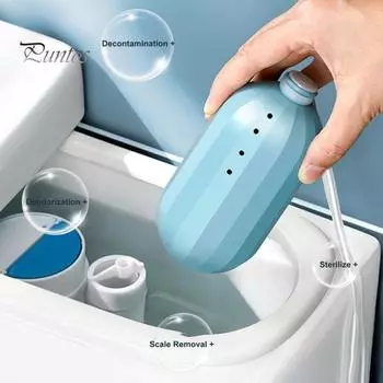 Чистящее средство для унитаза с дизайном на шнурке Высококонцентрированная чистящая жидкость Функция автоматической очистки Подвесной очиститель для унитаза 1pc