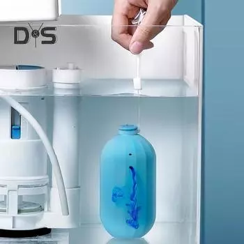 Чистящее средство для унитаза с дизайном на шнурке Высококонцентрированная чистящая жидкость Функция автоматической очистки Подвесной очиститель для унитаза 1pc