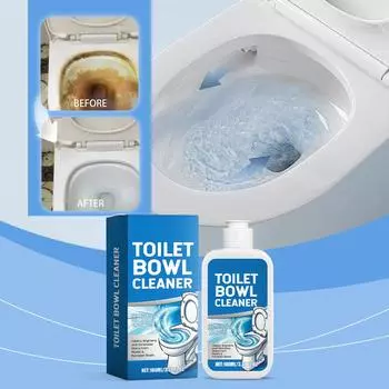 Чистящее средство для унитазов — специально разработанное, для использования в автофургонах и на переноске — удаляет пятна с пластиковых и фарфоровых унитазов — совместимо с большинством емкостей для сбора грязной воды (100мл) One Size