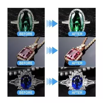 Чистящее средство для ювелирных изделий Чистящее средство для удаления пятен Чистящая жидкость без пятен 30ml