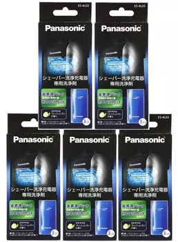 Чистящее средство для зарядного устройства бритвы Panasonic 3 шт. x 5 комплектов [5 комплектов] ES-4L03-5SET