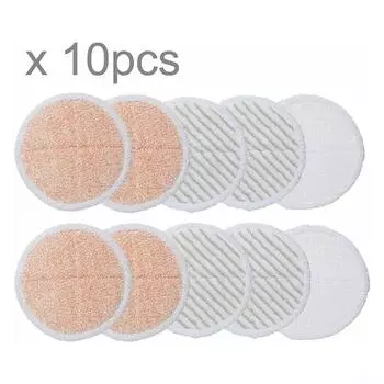 Чистящие подушечки из микрофибры, 10 шт., для инструментов для швабр Bissell Spinwave 20522,2240N,2039A