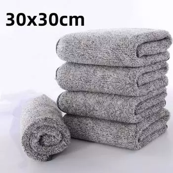 Чистящие салфетки из бамбукового древесного угля, антипригарные, впитывающие масло, для мытья посуды, кухонные полотенца, бытовые чистящие средства для протирания