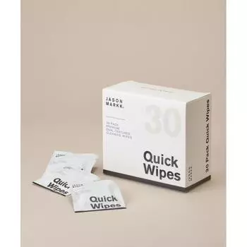 Чистящие салфетки Jason Markk Shoe Cleaner Quick Wipes, упаковка 30 шт. SHOE CLEANER QUICK WIPES 30 PACK