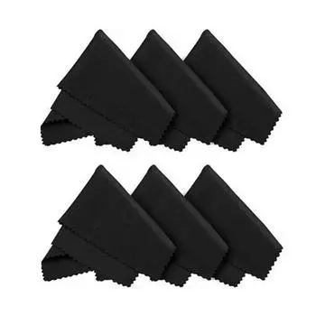 Чистящие средства Абразивные салфетки Салфетки для чистки линз Салфетки для протирки экранов Салфетки для чистки очков чёрный