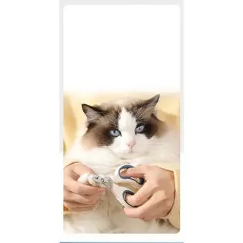 Чистящие средства для маленьких и средних собак Косметические принадлежности Новые кусачки для ногтей для кошек и собак Специальные кусачки для ногтей с круглым отверстием