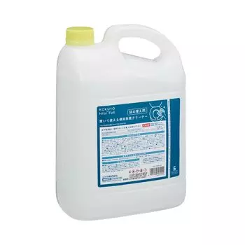Чистящие средства KOKUYO HibiFull Автономное дезинфицирующее чистящее средство для сиденья унитаза Сменный блок 5 л KHF-TDR102