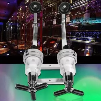 Чистящие средства Настенная подставка на 25/30/45 мл Диспенсер для вина и пива на 2 бутылки Домашний бар Разливная стойка 25ml