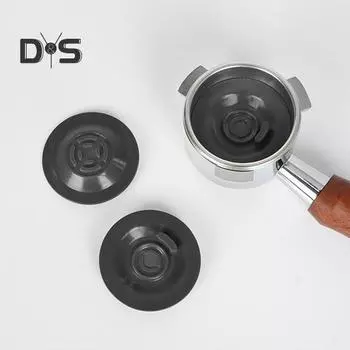 Чистящий диск для пищевого кофе, высокопрочный силикон, 54 мм, чистящий диск для эспрессо-машины с обратной промывкой чёрный