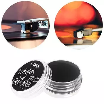 Чистящий гель для игл виниловых проигрывателей Zero-Dust, многоразовый чистящий гель для игл виниловых проигрывателей