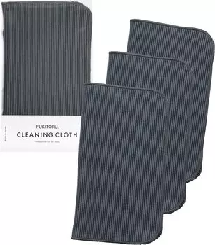 Чистящий профессиональный набор из микрофибры, изготовленный в Японии, тщательно удаляет отпечатки пальцев и устойчив к воздействию ЖК-дисплеев на офисных стеклах. серый