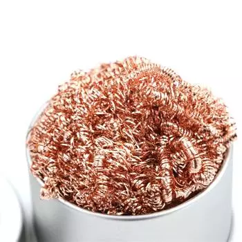 Чистящий шарик для жала паяльника с металлическим корпусом