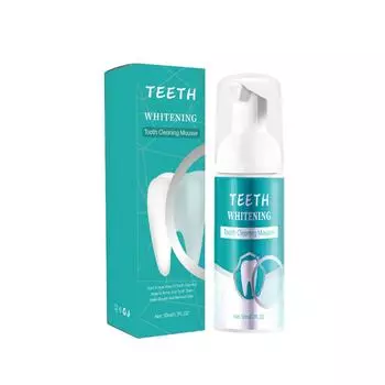 Чистые белые зубы, свежее дыхание, пена для чистки зубов, зубная паста One Size